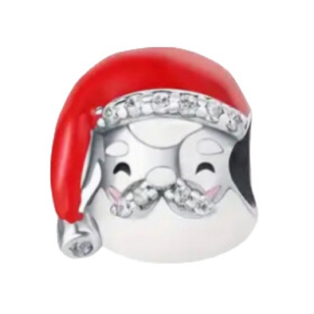 S925 Santa Christmas Charm Pandora Style